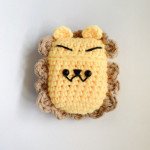 Wholesale Airpod Pro Cute Design Cartoon Handcraft Wool Fabric Cover Skin (Lion)